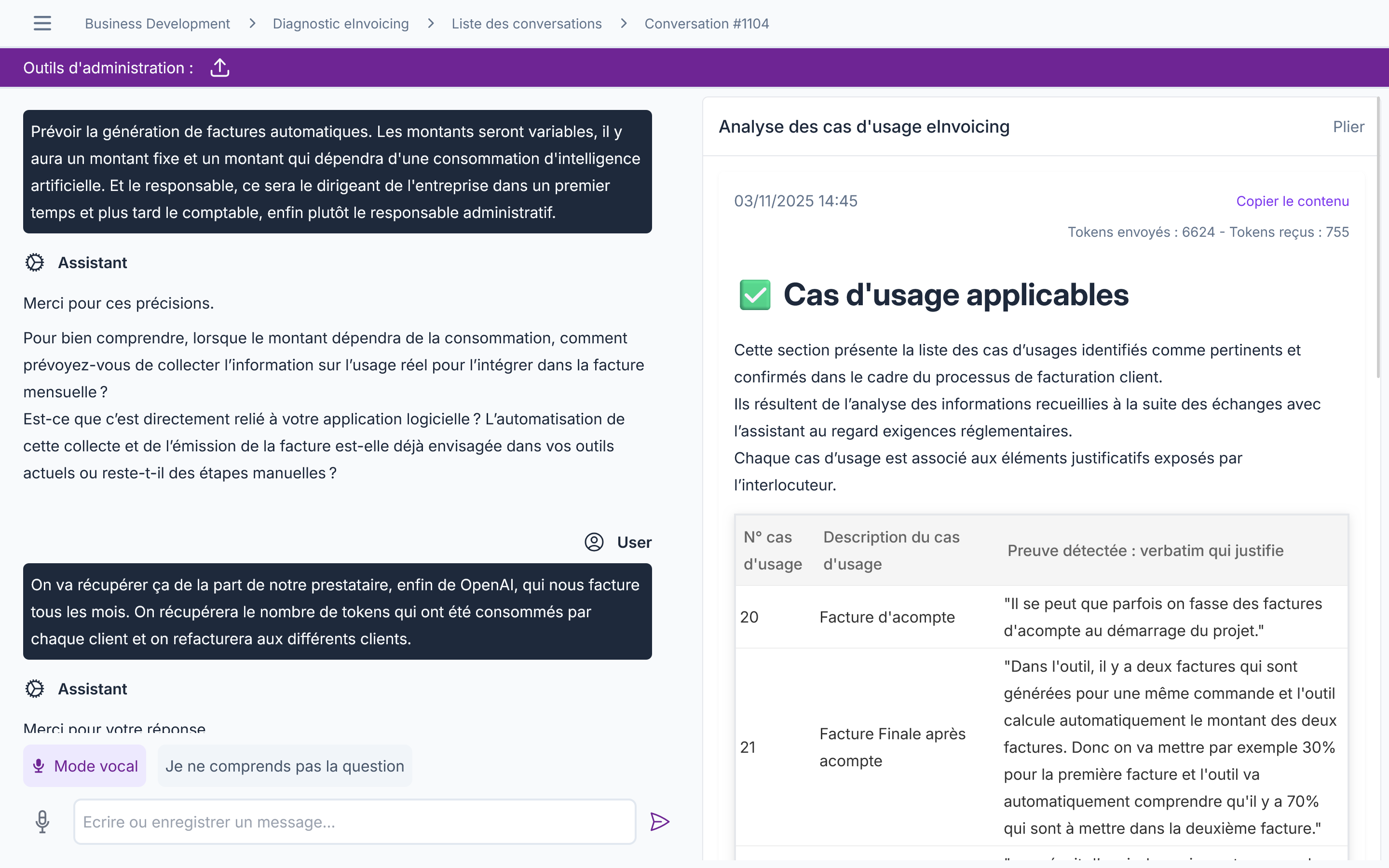 Capture d'écran de NOA XP